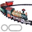 ArtCreativity Deluxe Train Set for Kids - Battery Operated Toy with 4 Cars and Tracks- Great Gift Idea for Boys And Girls