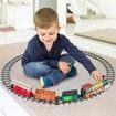 ArtCreativity Deluxe Train Set for Kids - Battery Operated Toy with 4 Cars and Tracks- Great Gift Idea for Boys And Girls