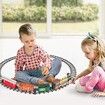 ArtCreativity Deluxe Train Set for Kids - Battery Operated Toy with 4 Cars and Tracks- Great Gift Idea for Boys And Girls
