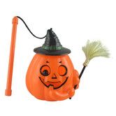Halloween Cartoon Glowing Lantern Portable Lantern Round Lantern Lamp for Kids Children Home