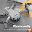 Mini Drone Aerial Photography RC Drone 4K WiFi Fpv Drone Dual Camera RC Foldable Quadcopter Dron Gift Toys Dual Batteries