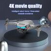 Mini Drone Aerial Photography RC Drone 4K WiFi Fpv Drone Dual Camera RC Foldable Quadcopter Dron Gift Toys Dual Batteries