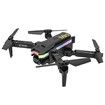 Mini Drone 4K Professional HD Camera WIFI FPV Air Pressure Fixed Altitude Foldable Quadcopter RC Helicopter Toys Dual Batteries