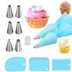 16pcs Cake Pan Sets for Baking and Cake Decorating Supplies