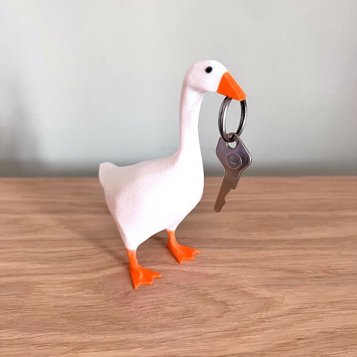 Key Holder Holding Key Duck Cute Goose Key Storage Rack Home