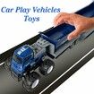 Toy Cement Truck,Transport Car Carrier for Boy,Car Play Vehicles Toys,Container Toy Trucks for Boys