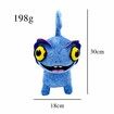 The Sea Beast Plush Toy,Sea Beast Hunter Plush Figure,Blue Lantern Fish Cartoon Doll Toys 30CM