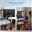Single Monitor Stand Arm Adjustable VESA Desk Mount LCD Riser Bracket TV Holder Display Computer Screen Shelf Gas Spring