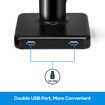 Single Monitor Arm Stand LCD TV Desk Mount VESA Riser Laptop Computer Display Screen Holder Adjustable Gas Spring 3.0 USB