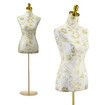 Female Mannequin Dressmaker Torso Manikin Tailor Display Stand Dummy Dress Form Sewing Fashion Metal Base 139-188CM