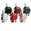 Mini Pocket Leather Golf Ball Storage Pouch Portable Golf Waist Holder Bag Random Color Send