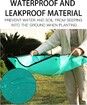 Waterproof PE Plant Transplant Mat, Succulent Indoor Transplant Mat, Portable Gardening Mat (100 x 100 cm)