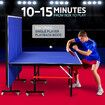 Table Tennis Table Foldable Ping Pong Set Indoor Outdoor Portable Single Player Playback Mode