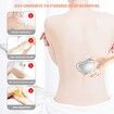 Reusable Crystal Exfoliation Magic Hair Eraser for Back Arms Legs (Silver)