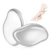 Reusable Crystal Exfoliation Magic Hair Eraser for Back Arms Legs (Silver)