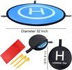 Drone Landing Pads,Waterproof 75cm 30Inch Universal Landing Pad Fast-fold Double Sided Quadcopter Landing Pads for RC Drones Helicopter DJI Spark Mavic Pro Phantom 2/3/4 Pro Inspire 2/1 3DR Solo