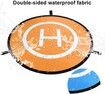 Drone Landing Pads,Waterproof 75cm 30Inch Universal Landing Pad Fast-fold Double Sided Quadcopter Landing Pads for RC Drones Helicopter DJI Spark Mavic Pro Phantom 2/3/4 Pro Inspire 2/1 3DR Solo