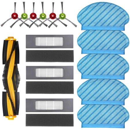 Replacement Parts Set for Ecovacs Deebot Ozmo 920 950 Vacuum Cleaner Home Accessories Filter Side Brush