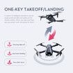 4K HD ESC Dual Camera Optical Flow Localization 2.4G WIFi Obstacle Avoidance Quadcopter Toys Dual Batteries