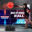 160CM Speed Ball Boxing Punching Bag Stand Set Height Adjustable Freestanding for Kids Adults with Gloves Pump