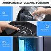 12KG Ice Maker Bullet Shaped Cube Making Machine Countertop Home Commercial Automatic Quiet Maxkon