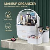 Makeup Storage Drawer Case Jewellery Box Stand Brush Holder Organiser Cosmetic Lipstick Skincare Display Portable 