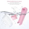 Portable Dog Water Bottle for Walking 19 OZ for Puppy Small Medium Large Dogs Dispenser Bowl Dog Accessories (19oz Pink)