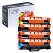 4 Laser Toner Cartridge Replacement TN253 TN257 for Brother Printer DCPL3510CDW MFCL3750CDW L3770CDW L3745CDW HL-L3230CDW L3270CDW with Chip