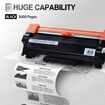 4 Black Toner Cartridges TN2450 with Chip for Brother Laser Printer HL-L2350DW L2375DW L2395DW MFC-L2710DW L2713DW L2730DW L2750DW