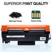 4 Black Toner Cartridges TN2450 with Chip for Brother Laser Printer HL-L2350DW L2375DW L2395DW MFC-L2710DW L2713DW L2730DW L2750DW