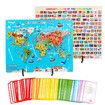 World Map Magnetic Puzzle for Children Teaching Tools Educational Toys Preschool Learning