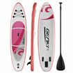 Surfing Board SUP Stand Up Blow Paddle Inflatable Kayak Foam Surfboard GENKI 2 In 1 Pink