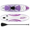 Stand Up SUP Kayak Inflatable Paddle Foam Surfing Board Blow Surfboard GENKI 2 In 1 with Seat Purple