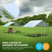 Chicken Coop Run Walk In Chook Pen Cage Shelter Cat Dog Enclosure Rabbit Hutch Bird House Extra Large 300x800x195cm