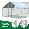 Chicken Coop Run Walk In Chook Pen Cage Shelter Cat Dog Enclosure Rabbit Hutch Bird House Extra Large 300x800x195cm