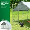 Chicken Coop Run Walk In Chook Cage House Pen Shelter Cat Dog Bird Enclosure Rabbit Hutch Extra Large 300x1000x195cm