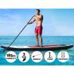 Weisshorn Stand Up Paddle Board 11ft Inflatable SUP Surfboard Paddleboard Kayak Surf Black