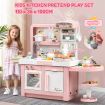 Pretend Kitchen Play Role Cooking Toys Set Children Cookery Cookware Playset Plastic 41 PCS Accessories