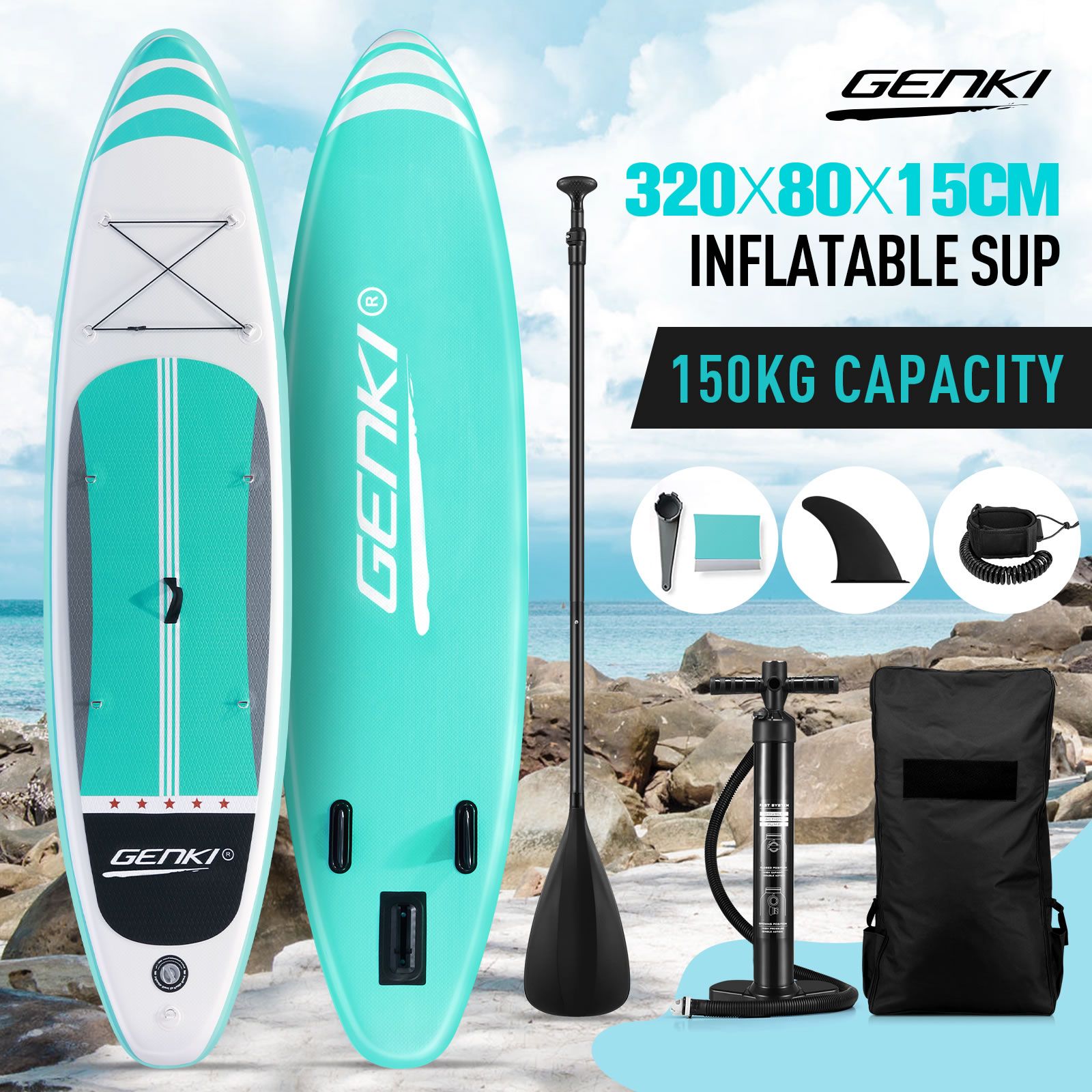 inflatable surfing sup