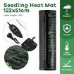 Seedling Heat Mat Plant Heated Germination Warming Pad Starter Grow with Digital Temperature Controller 160W 