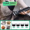 Dog Grooming Clipper Kit Pet Cat Haircut Puppy Hair Trimmer Cutter Animal Shaver Professional Cord