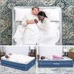 Bestway Air Mattress Queen Size Inflatable Blow Up Bed With Pump 203x152x46cm
