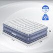 Bestway Air Mattress Queen Size Inflatable Blow Up Bed with AC Pump Tritech QuadComfort 203x152x51cm