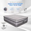 Bestway Air Mattress Queen Size Inflatable Blow Up Bed with AC Pump Tritech QuadComfort 203x152x51cm