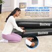 Bestway Air Mattress King Size Twin Beds 3 In 1 Inflatable Blow Up Bed With 188x198x25cm