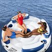 Bestway Floating Pool Giant Island Party Raft Swim Platform Inflatable Tube 4 Persons 239cm