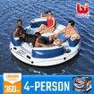 Bestway Floating Pool Giant Island Party Raft Swim Platform Inflatable Tube 4 Persons 239cm