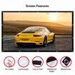 Simple Projection Screen For Home Movies - 150inches, 16:9 Scale, White