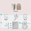 Simple Projection Screen For Home Movies - 150inches, 16:9 Scale, White
