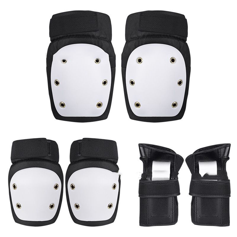 Adult Youth 3sets  Knee Pads for Skateboarding Roller Skating Inline Skate Cycling Bike SizeL 61-80kg